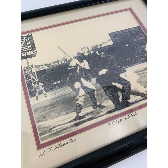 Set Of 6 Framed & Matted Vintage Sports Prints Featuring Iconic Athletes 15" x 1 - Picture 14 of 16
